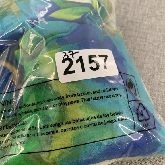 Accidentally In Love Cute Sundress Small Blue Green Scoop Neck Sleeveless Dress - Picture 13 of 13